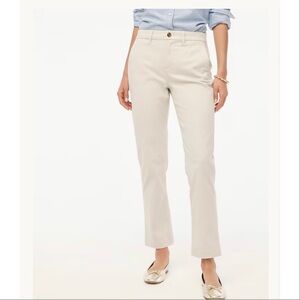 J. Crew High-rise girlfriend chino pant, 6